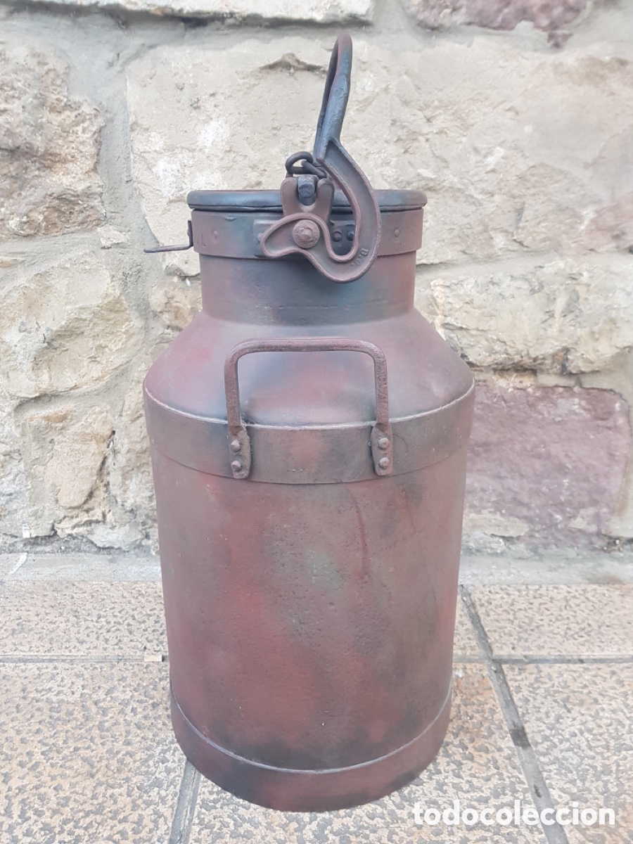 Antig&uuml;edades: OLLA LECHE CANTABRIA 30 L CENTENARIA - Foto 2