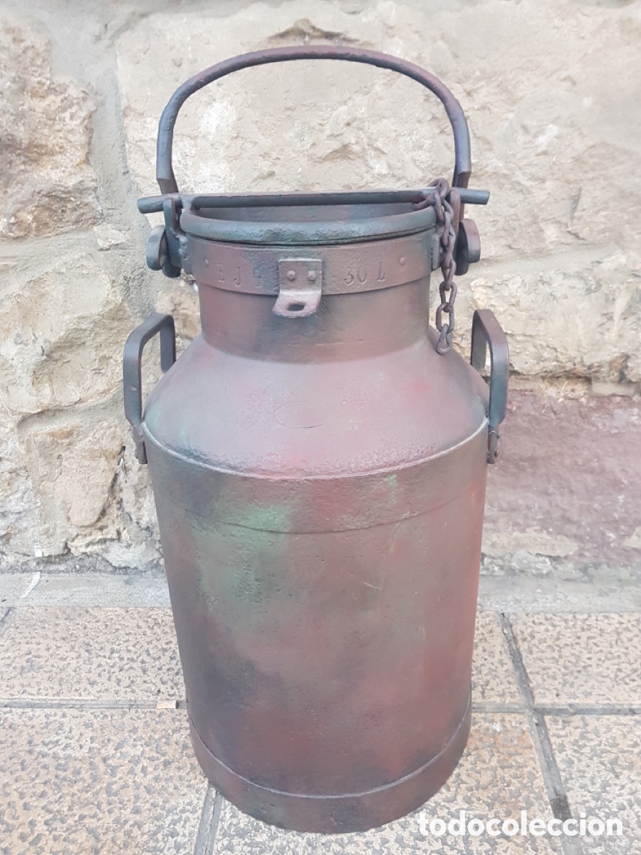 Antig&uuml;edades: OLLA LECHE CANTABRIA 30 L CENTENARIA - Foto 8