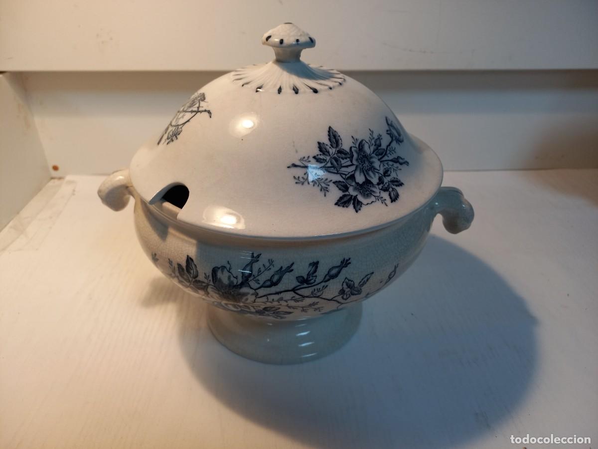 Antig&uuml;edades: SOPERA ANTIGUA DE PORCELANA - Foto 1