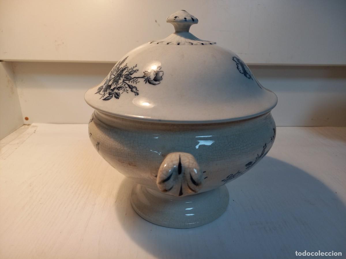 Antig&uuml;edades: SOPERA ANTIGUA DE PORCELANA - Foto 4