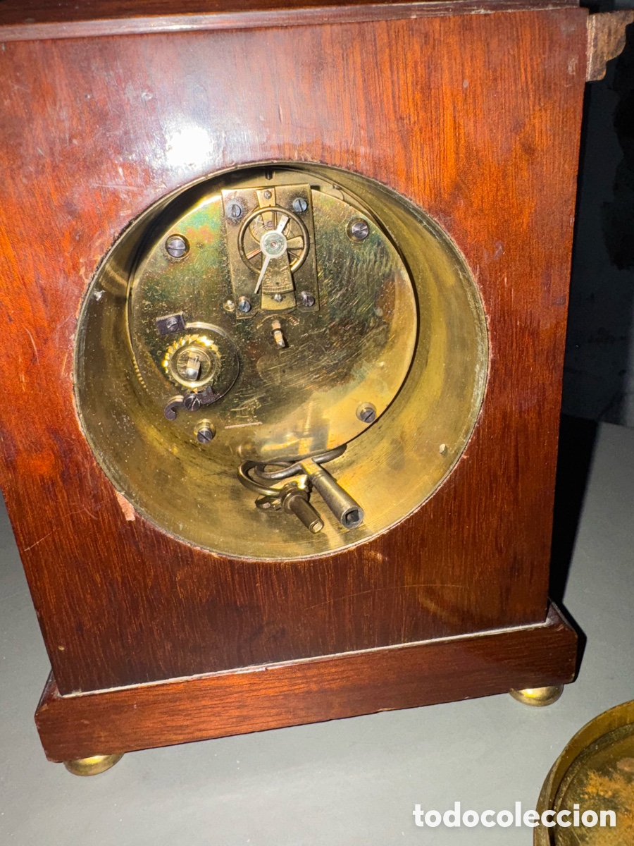 Antig&uuml;edades: Precioso reloj de mesa - Foto 5