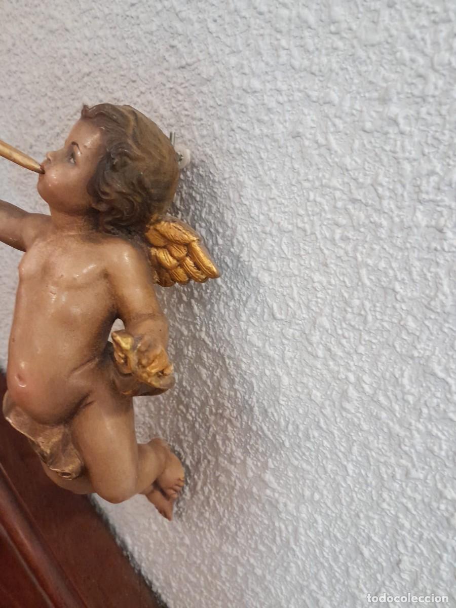 Antig&uuml;edades: &Aacute;ngel celestial con trompeta- - Foto 2
