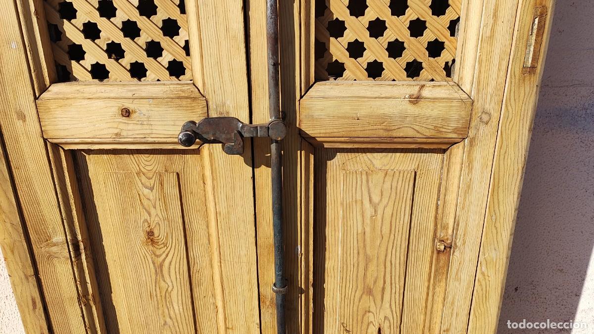 Antig&uuml;edades: Alacena rustica de dos puertas con celosia - Foto 5