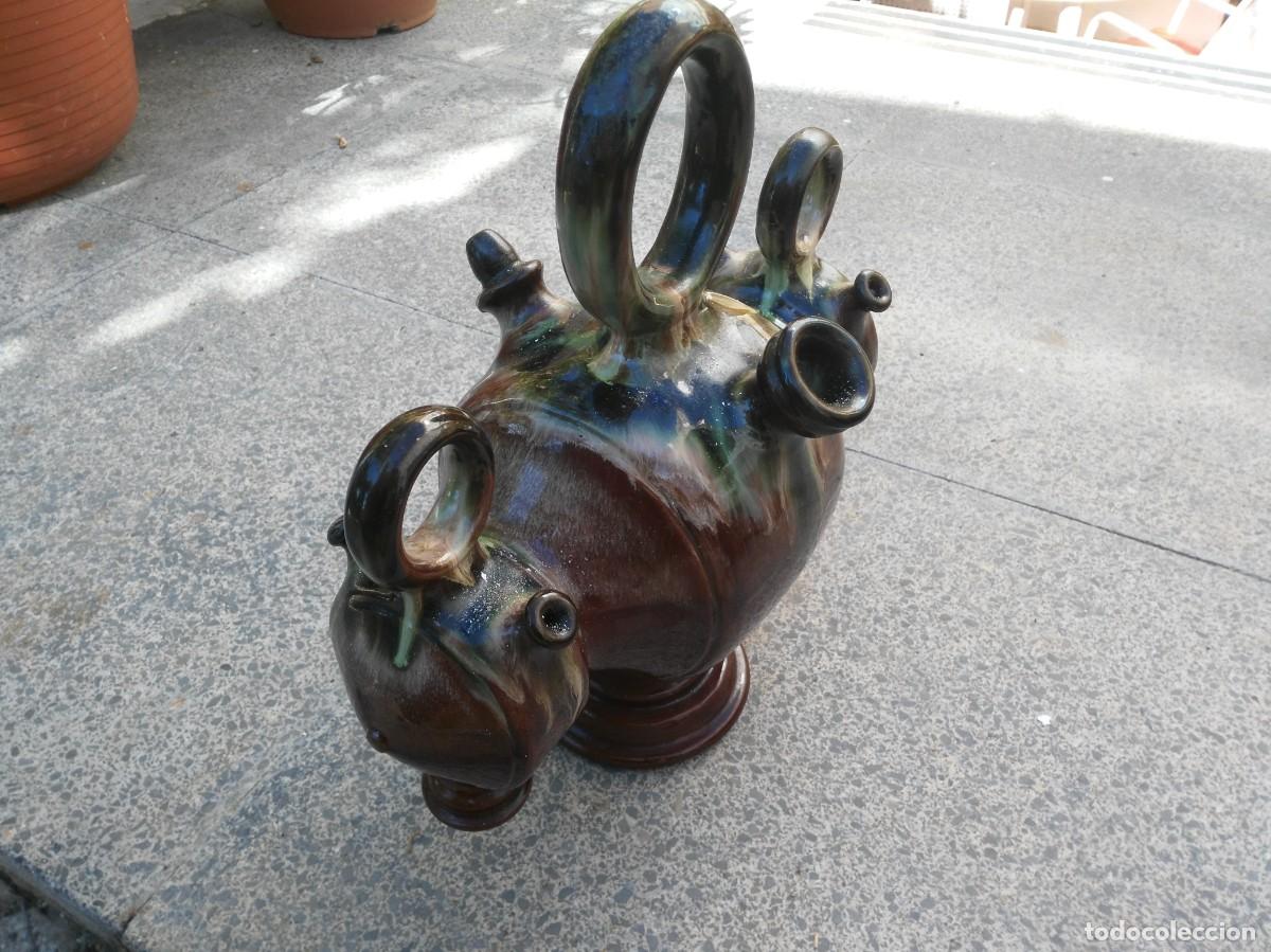 Antig&uuml;edades: BOTIJO DE TRES PITORROS - Foto 2