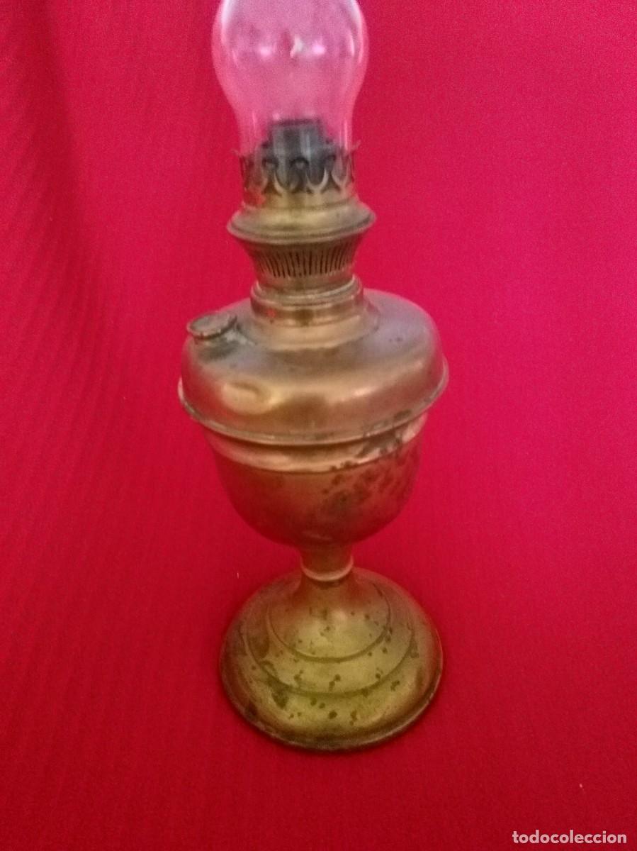 Antig&uuml;edades: ANTIGUO QUINQUE DE METAL - Foto 3