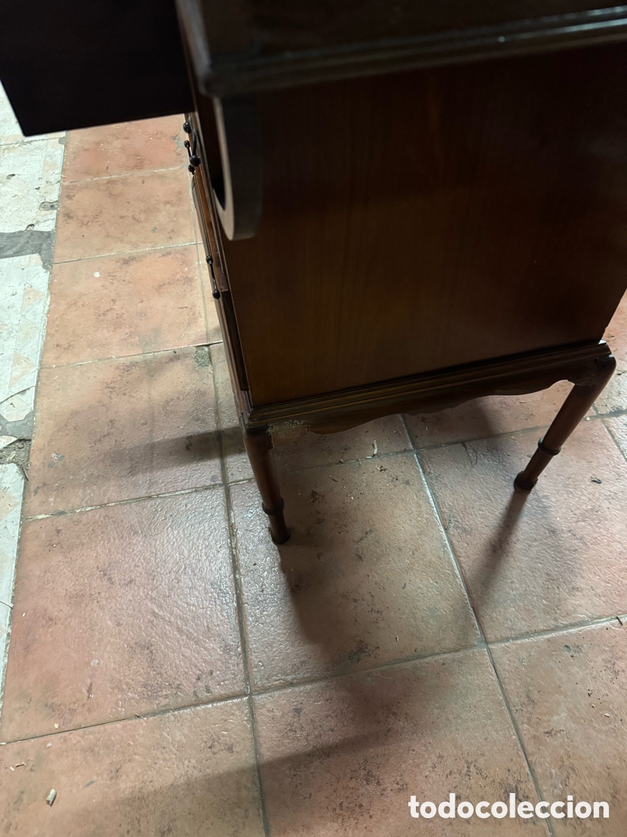Antig&uuml;edades: Bureau escritorio en caoba - Foto 8