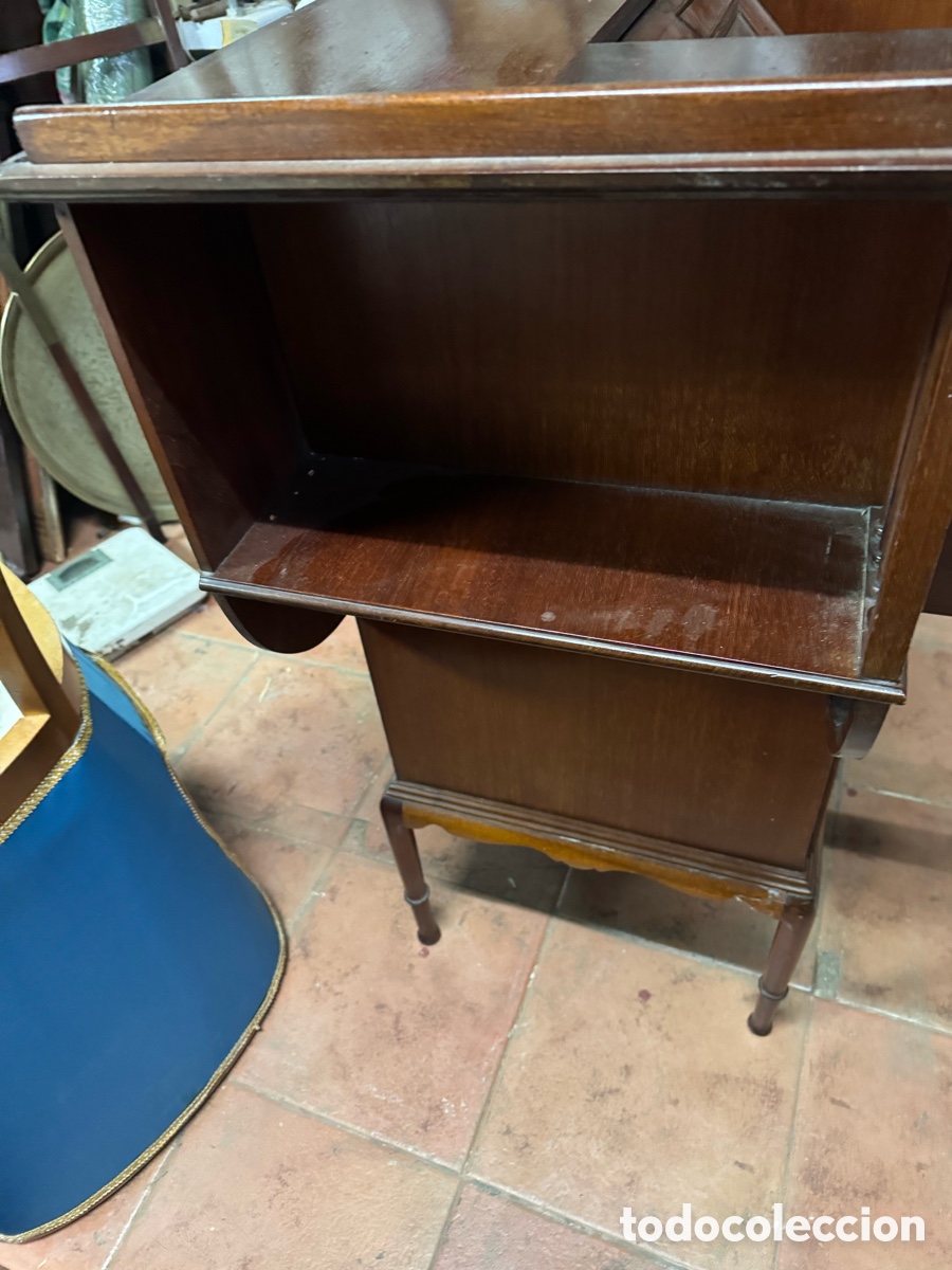 Antig&uuml;edades: Bureau escritorio en caoba - Foto 11