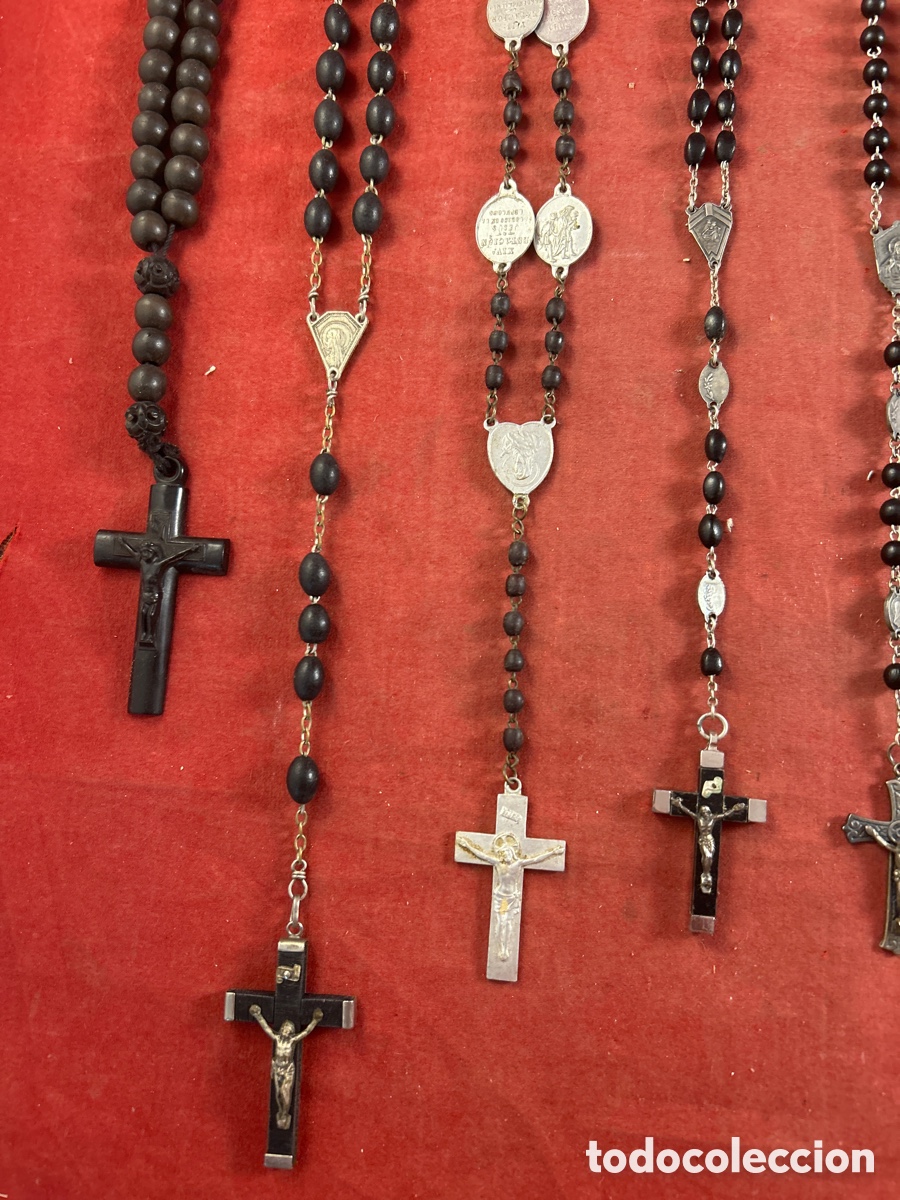Antig&uuml;edades: COLECCI&Oacute;N DE ROSARIOS ANTIGUOS - Foto 2