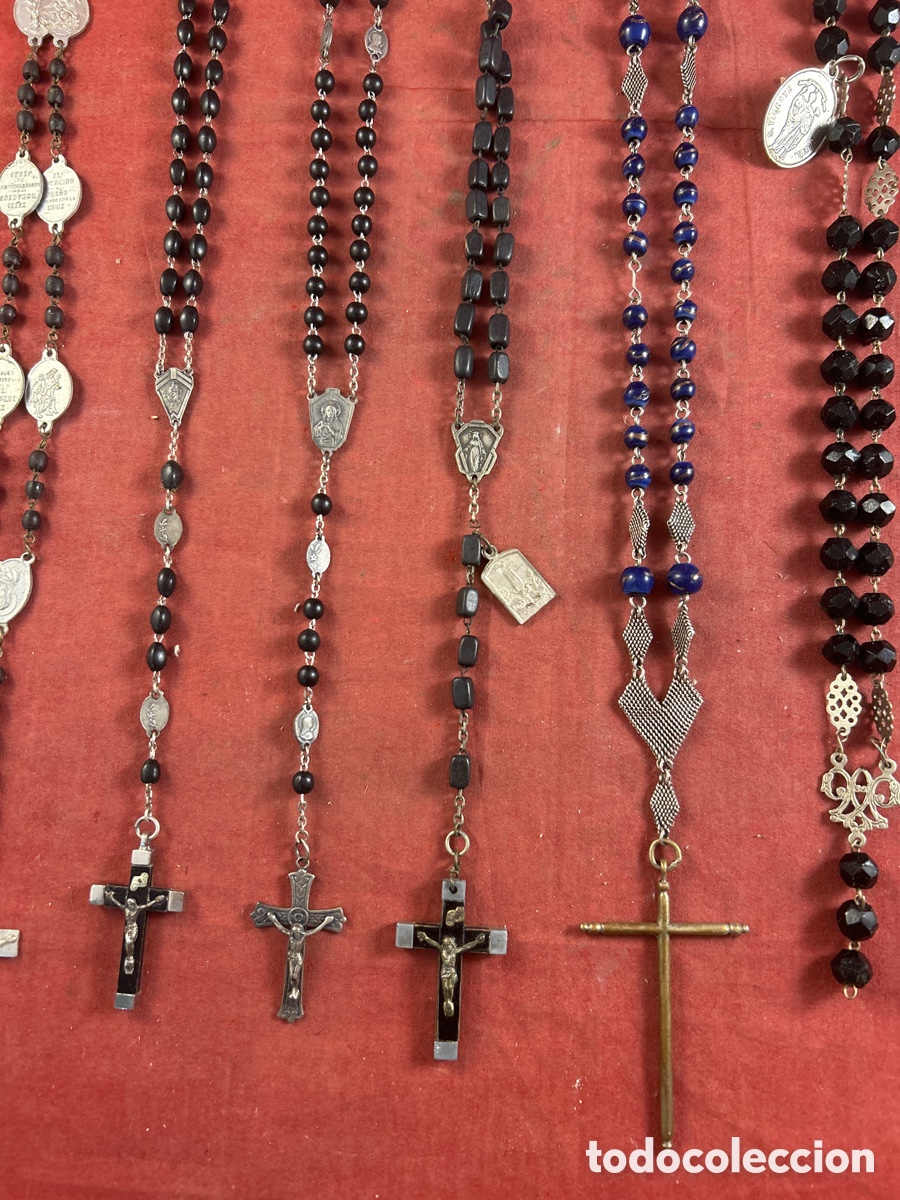 Antig&uuml;edades: COLECCI&Oacute;N DE ROSARIOS ANTIGUOS - Foto 3