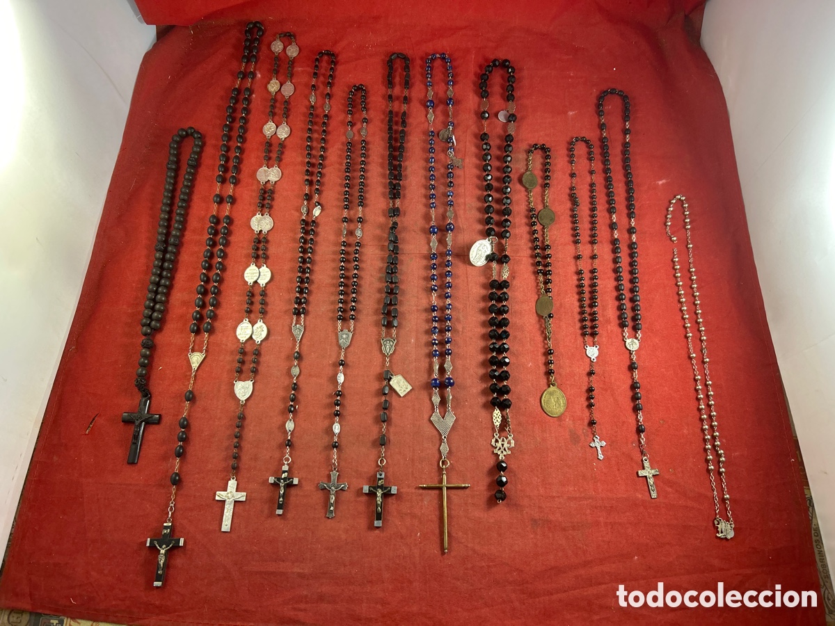 Antig&uuml;edades: COLECCI&Oacute;N DE ROSARIOS ANTIGUOS - Foto 1