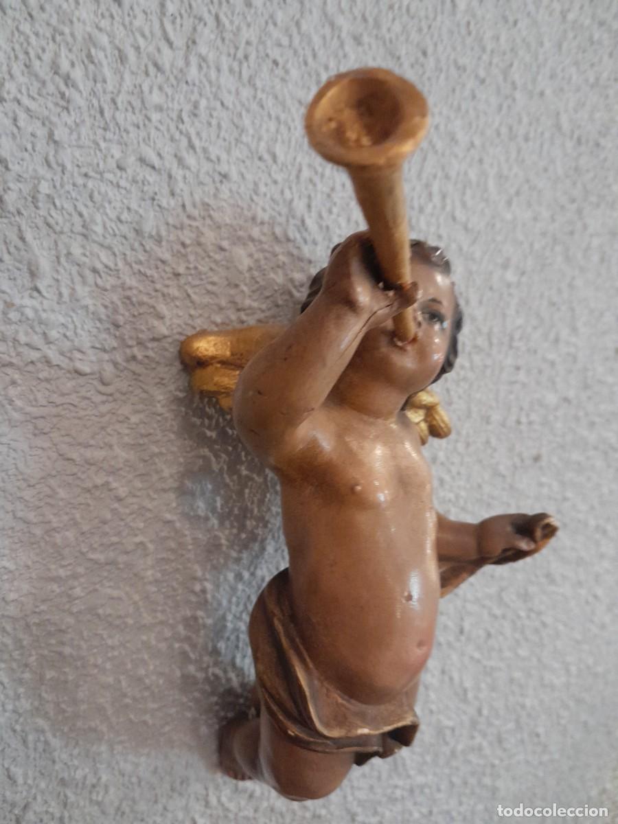 Antig&uuml;edades: &Aacute;ngel celestial con trompeta- - Foto 6