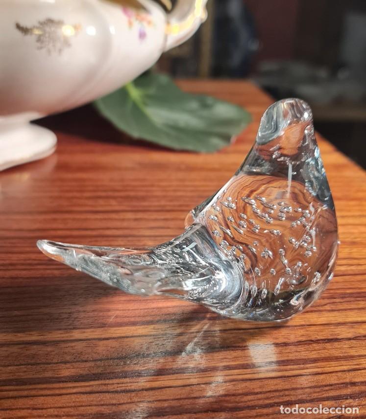 Antig&uuml;edades: Gorri&oacute;n de cristal pisapapeles - Foto 4