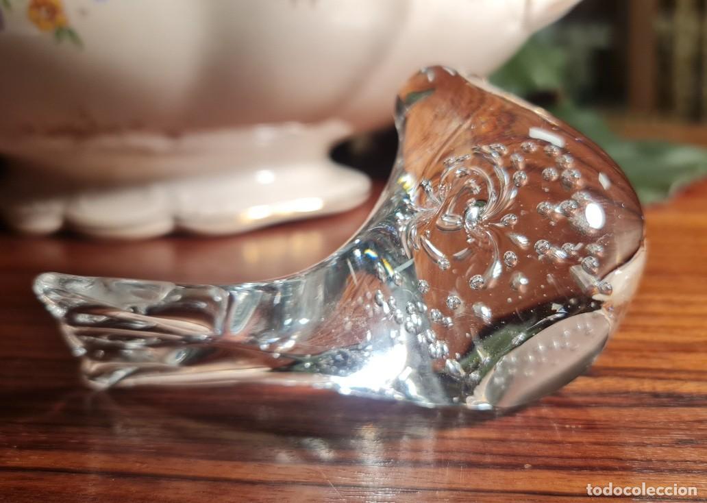 Antig&uuml;edades: Gorri&oacute;n de cristal pisapapeles - Foto 5