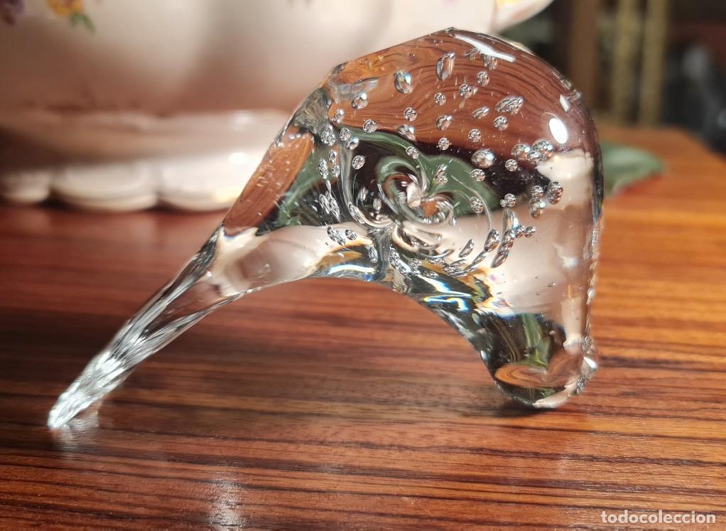 Antig&uuml;edades: Gorri&oacute;n de cristal pisapapeles - Foto 6