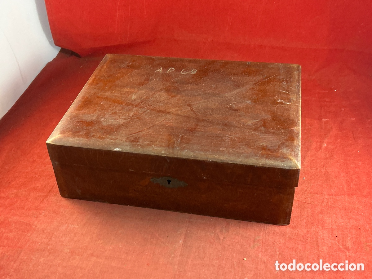 Antig&uuml;edades: ANTIGUA CAJA DE MADERA - Foto 1