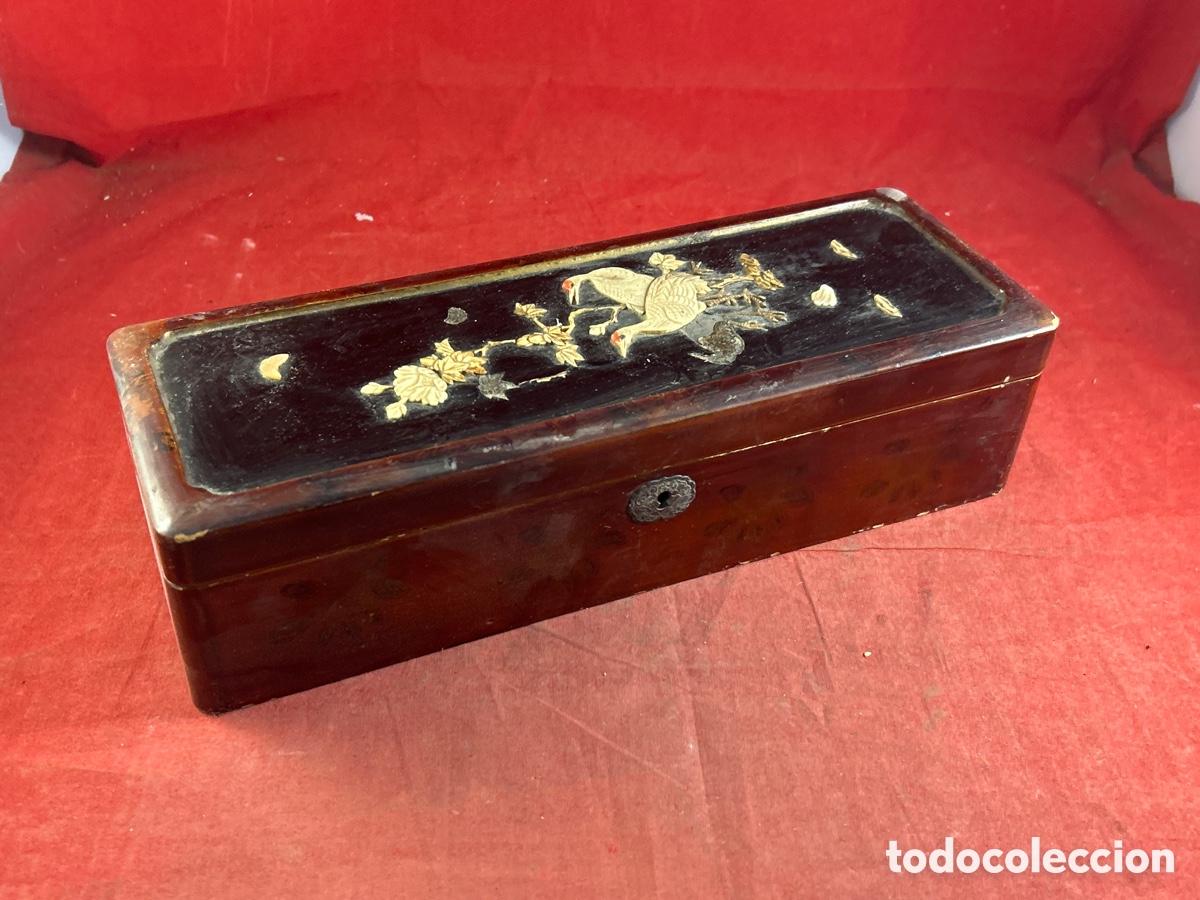 Antig&uuml;edades: ANTIGUA CAJA DE MADERA - Foto 1