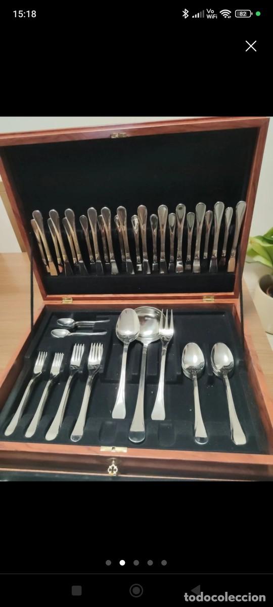 Antig&uuml;edades: Cuberter&iacute;a ARTEL de acero inoxidable - Foto 4