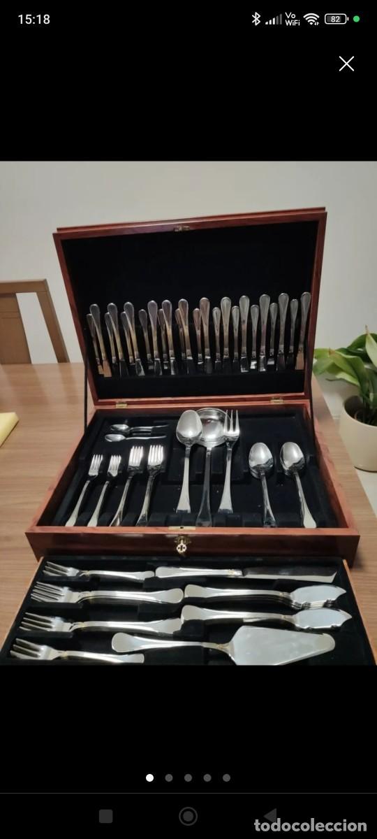 Antig&uuml;edades: Cuberter&iacute;a ARTEL de acero inoxidable - Foto 5