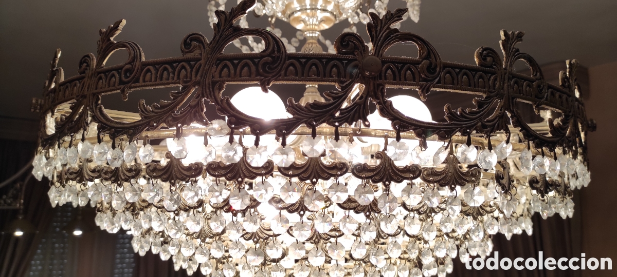 Antig&uuml;edades: Elegant&iacute;sima l&aacute;mpara de l&aacute;grimas - Foto 4