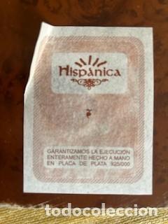 Antig&uuml;edades: Cuadro Plaza mayor C&aacute;ceres en placa de plata - Foto 6