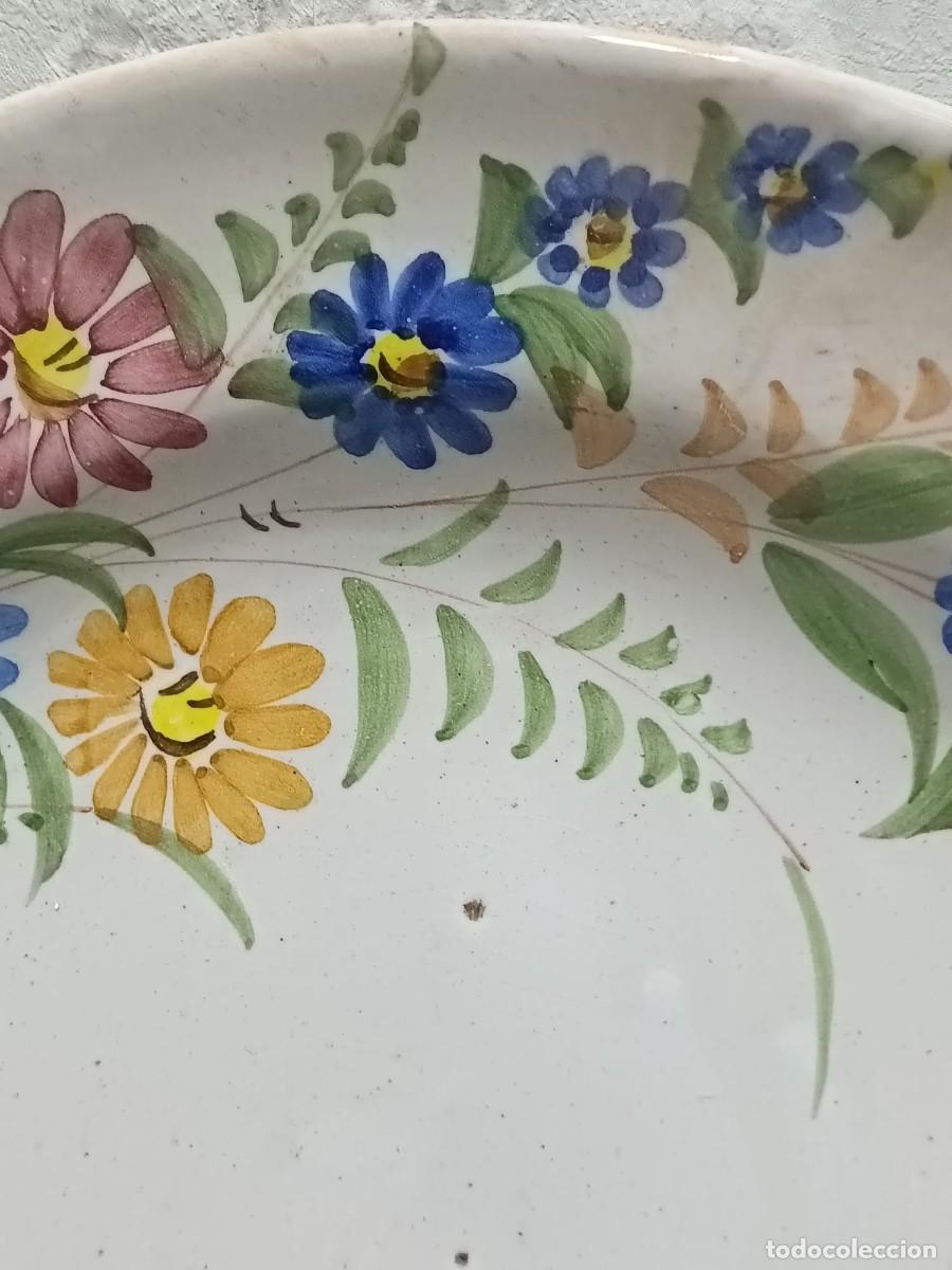 Antig&uuml;edades: PLATO ANTIGUO DE MANISES DE 33,5 CMS. DE DIAMETRO - Foto 2