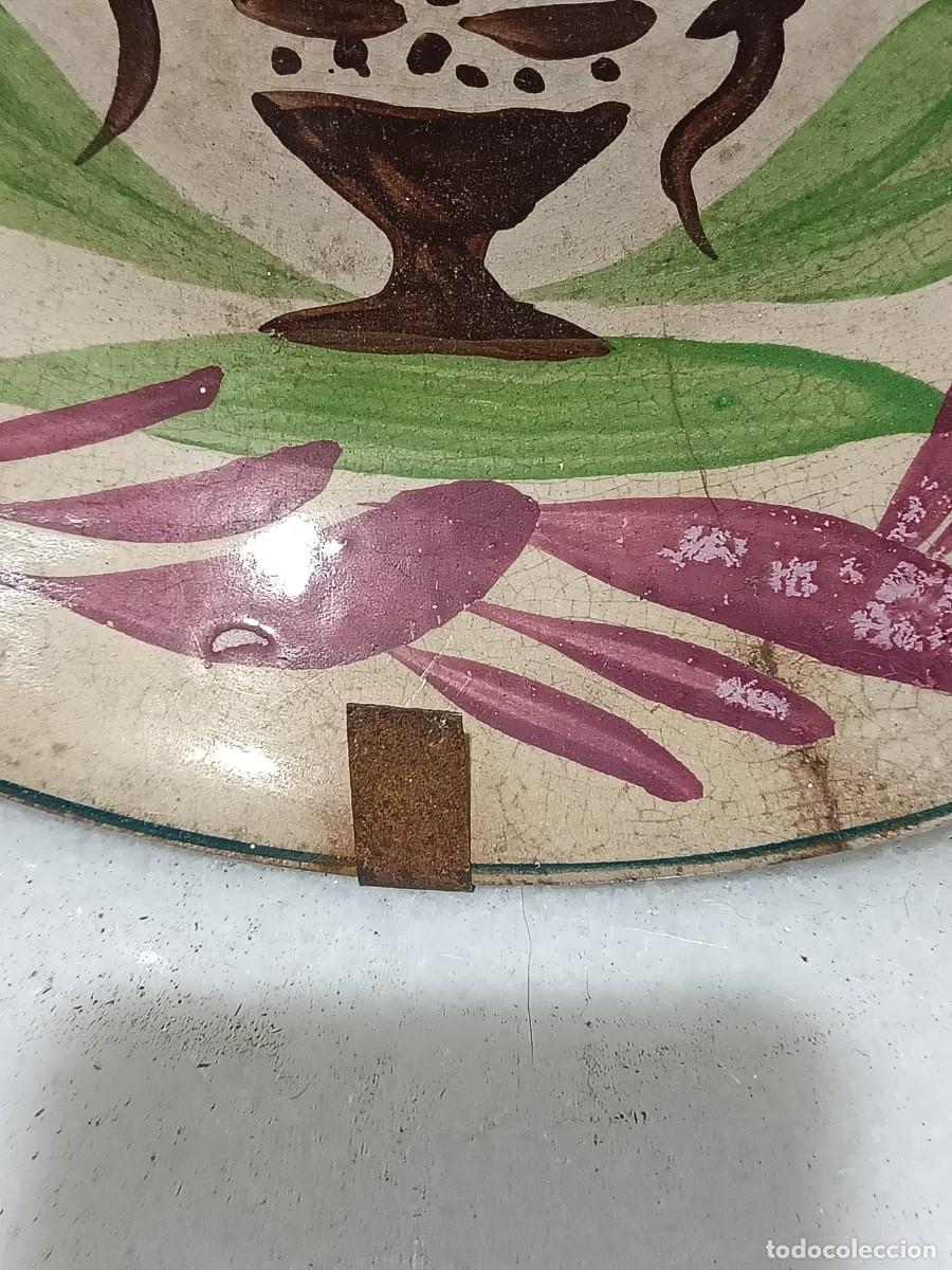 Antig&uuml;edades: PLATO ANTIGUO DE MANISES DE 23 CMS. DE DIAMETRO - Foto 3