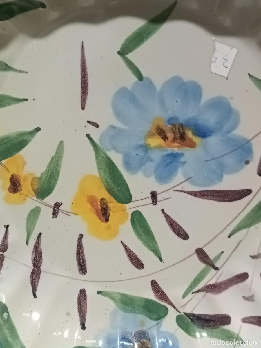 Antig&uuml;edades: PLATO ANTIGUO DE MANISES DE 30 CMS. DE DIAMETRO - Foto 2