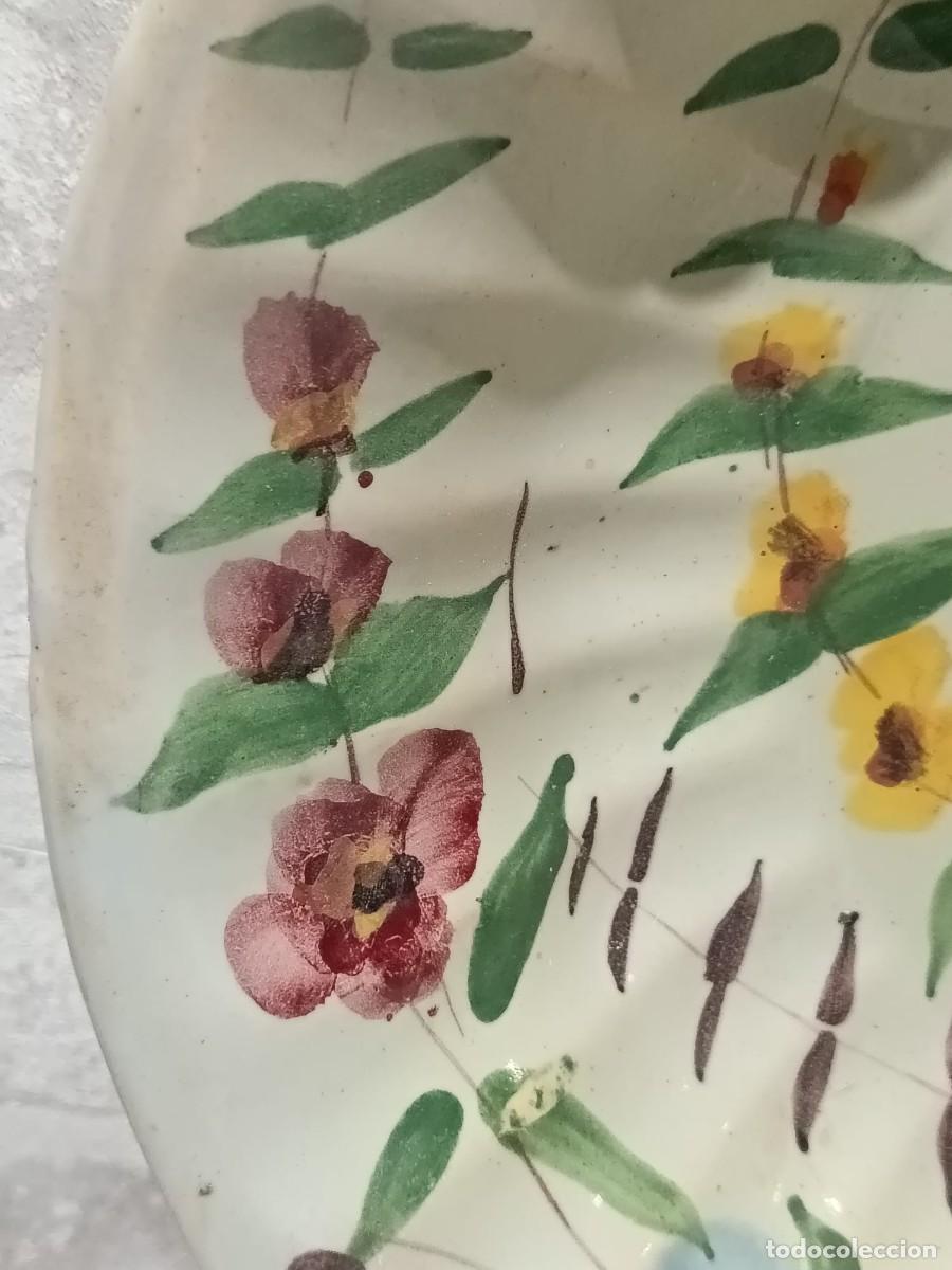 Antig&uuml;edades: PLATO ANTIGUO DE MANISES DE 30 CMS. DE DIAMETRO - Foto 3