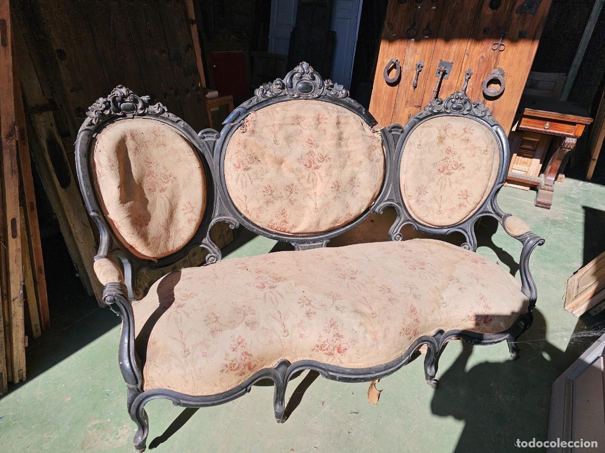 Antig&uuml;edades: Estrado isabelino s. XIX - Foto 1