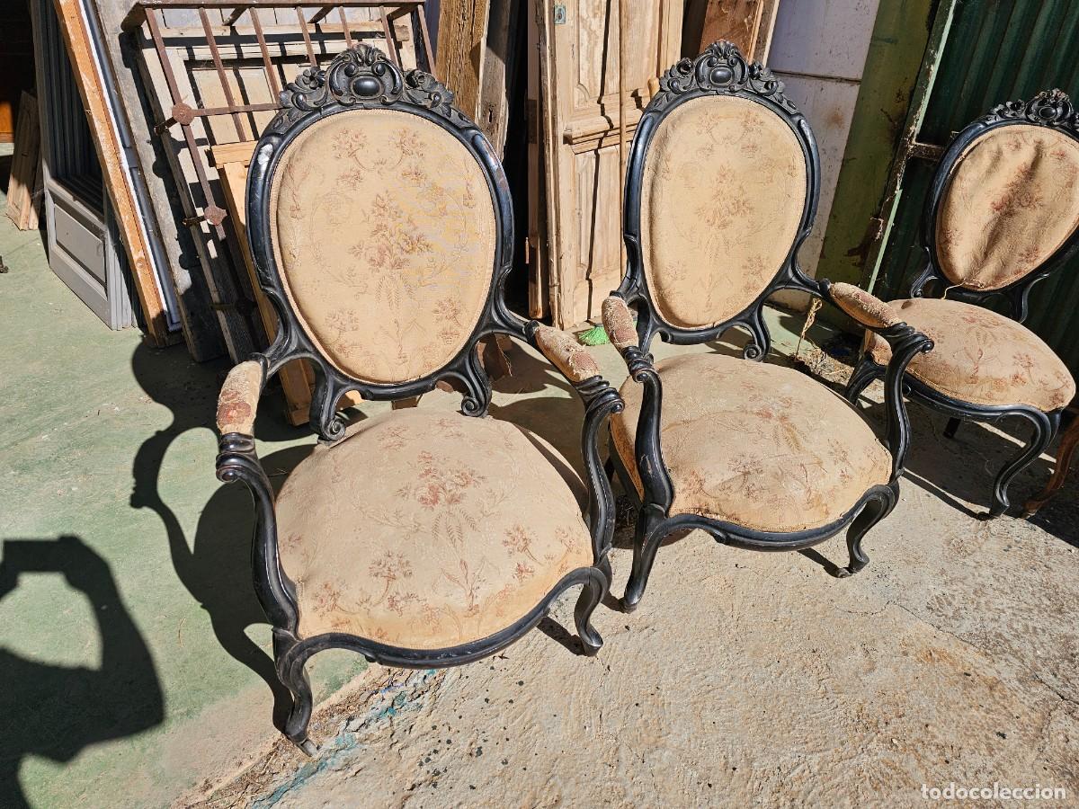 Antig&uuml;edades: Estrado isabelino s. XIX - Foto 2
