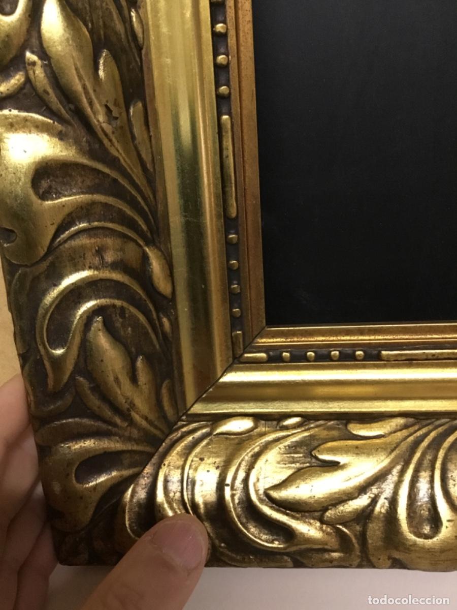 Antig&uuml;edades: Marco dorado rococo antiguo - Foto 3