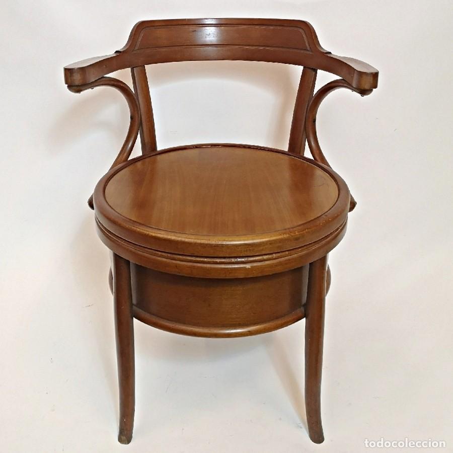 Antig&uuml;edades: Silla V&aacute;ter Antigua de madera - Foto 1