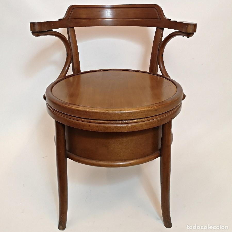 Antig&uuml;edades: Silla V&aacute;ter Antigua de madera - Foto 3