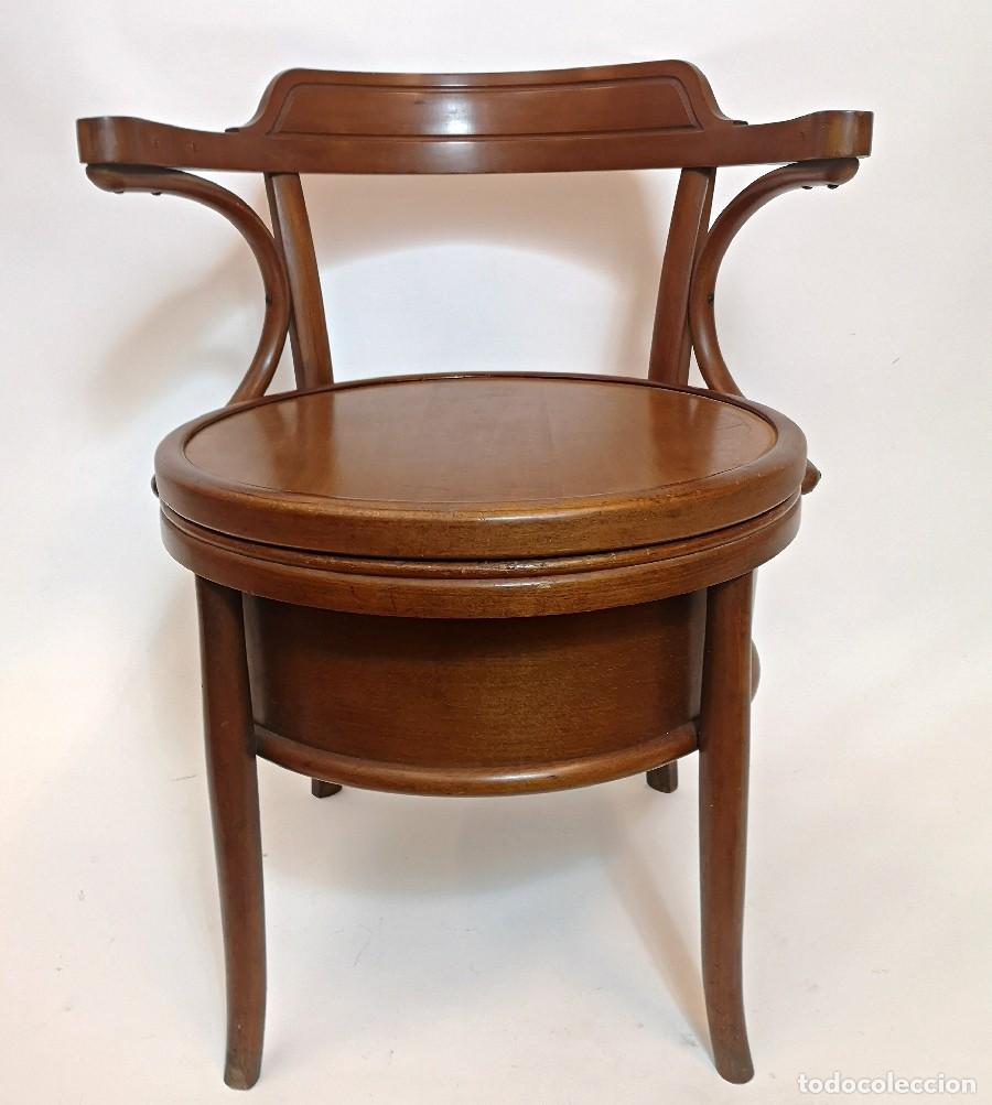 Antig&uuml;edades: Silla V&aacute;ter Antigua de madera - Foto 4