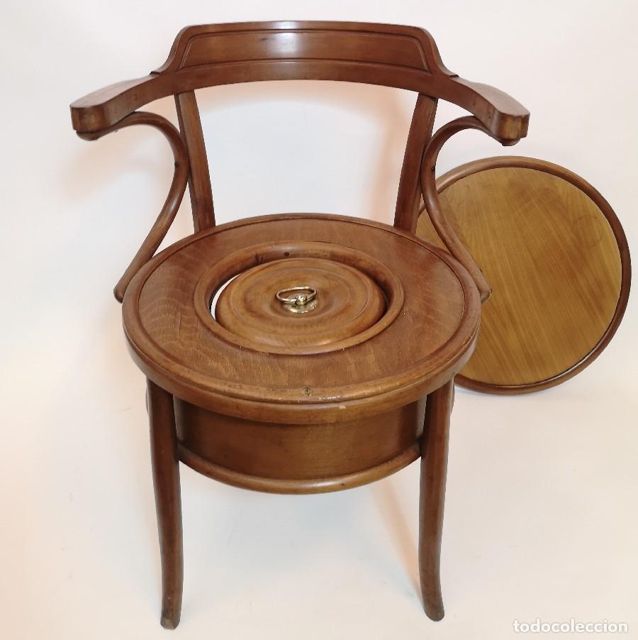 Antig&uuml;edades: Silla V&aacute;ter Antigua de madera - Foto 5
