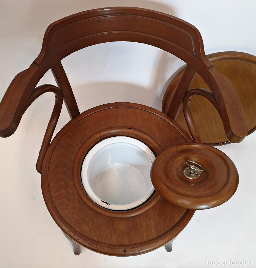 Antig&uuml;edades: Silla V&aacute;ter Antigua de madera - Foto 7