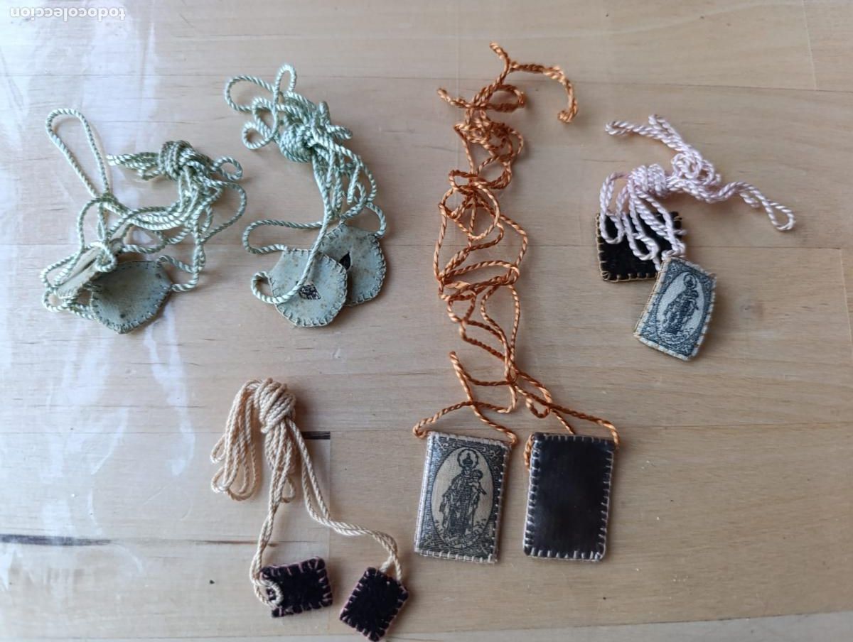 Antig&uuml;edades: CONJUNTO PEQUE&Ntilde;OS ESCAPULARIOS. - Foto 1