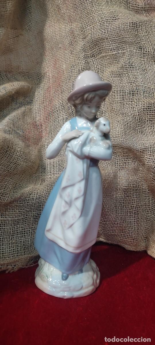 Antig&uuml;edades: PORCELANA PASTORA MARCA NADAL - Foto 1