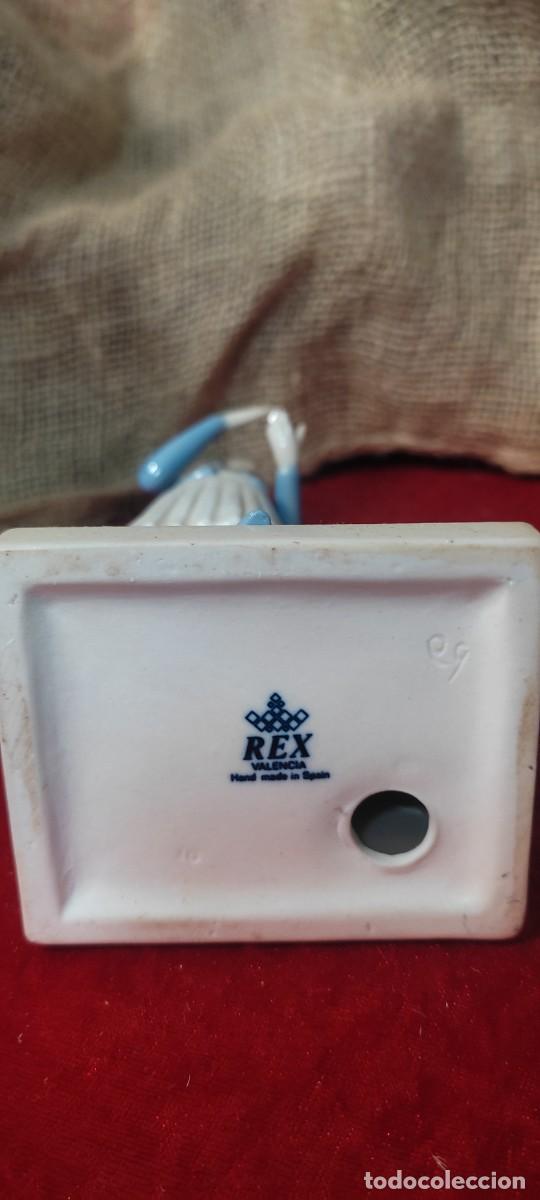 Antig&uuml;edades: PORCELANA MUJER MARCA REX - Foto 3