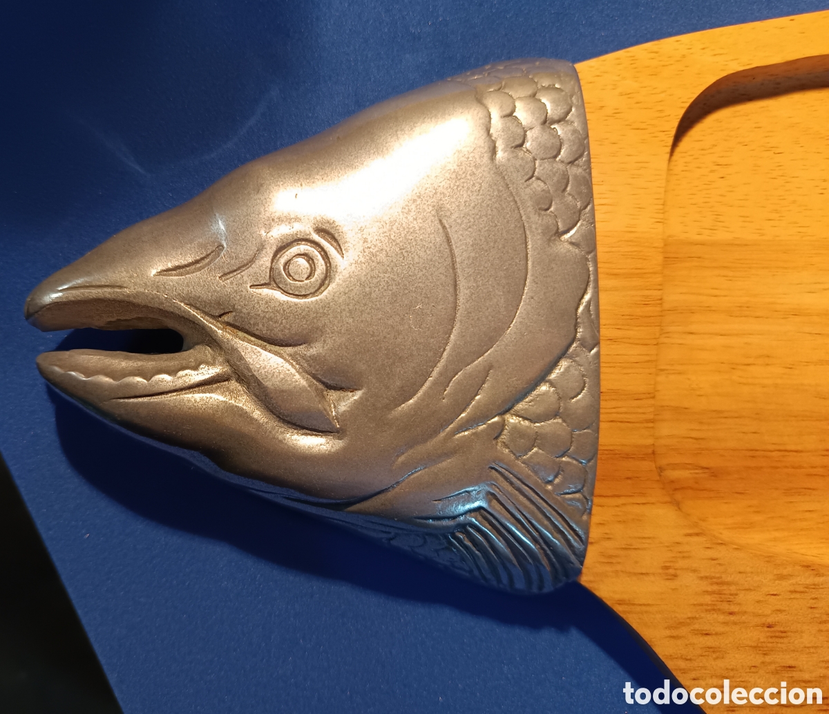 Antig&uuml;edades: BANDEJA ANTIGUA EN FORMA DE PEZ - Foto 2