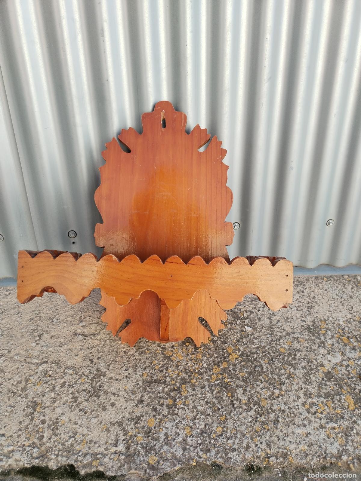 Antig&uuml;edades: repisa, mensula, estanteria de pared - Foto 5
