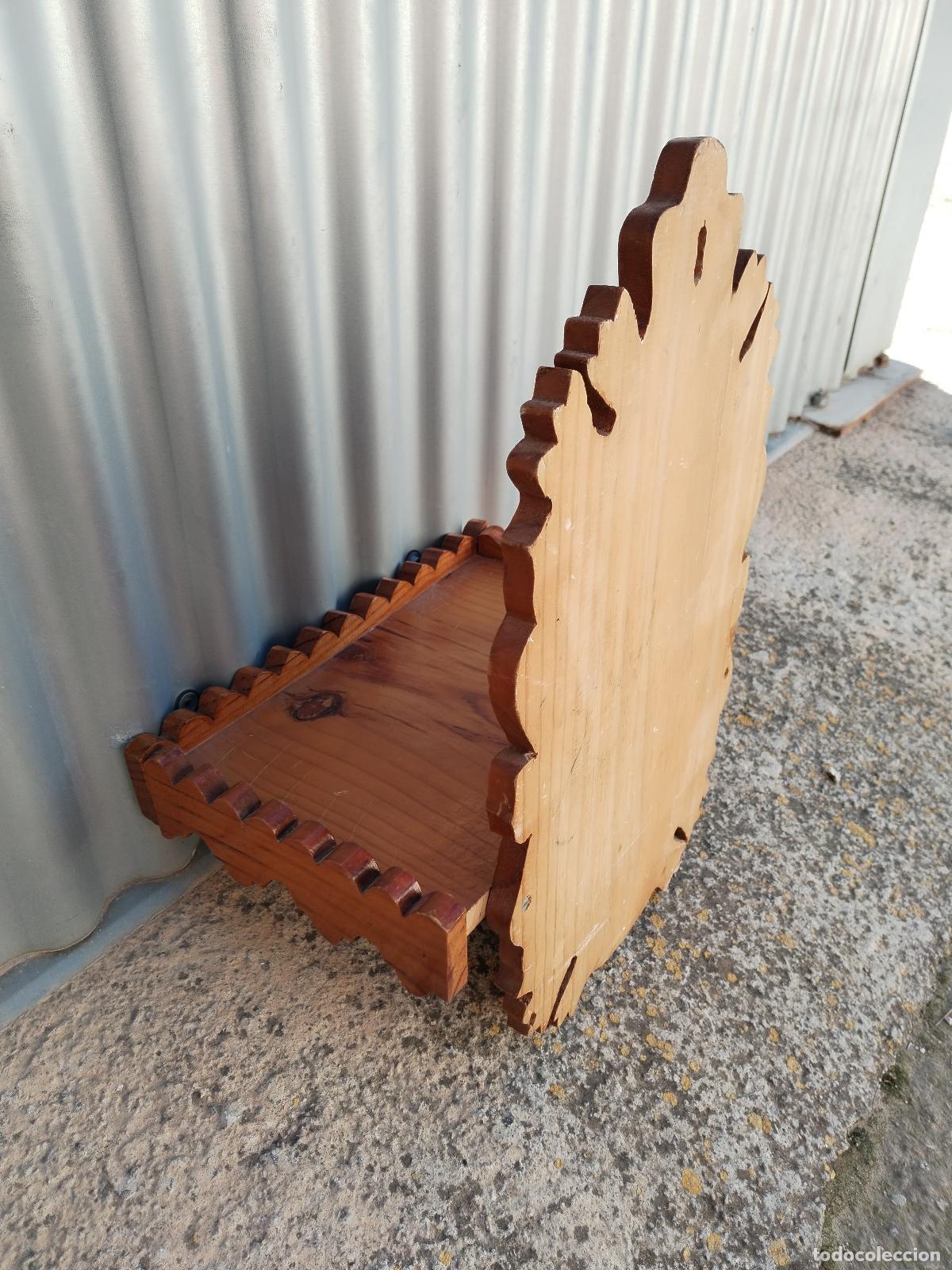 Antig&uuml;edades: repisa, mensula, estanteria de pared - Foto 7