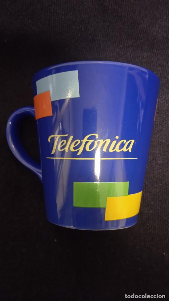Antig&uuml;edades: Taza promoci&oacute;nal Telefonica - Foto 1