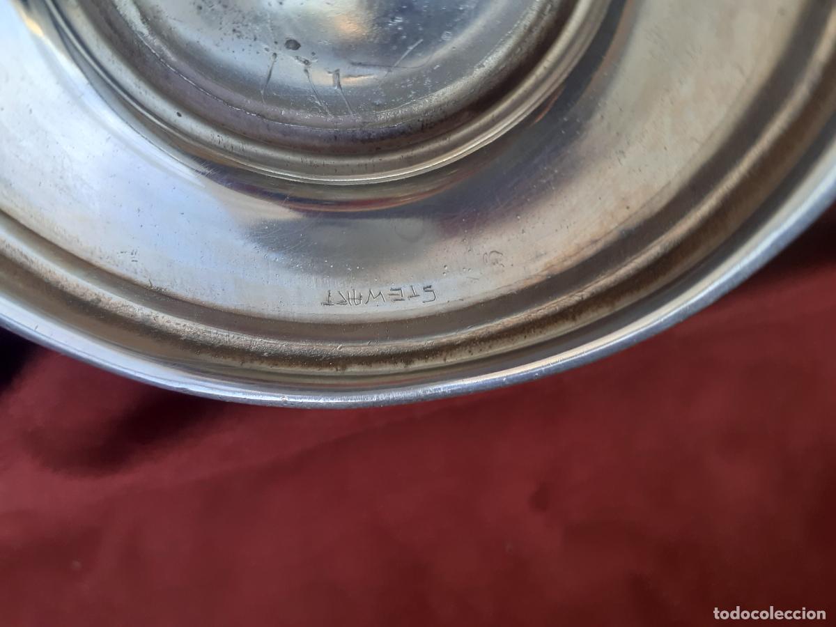 Antig&uuml;edades: Jarra de leche ba&ntilde;o de plata - Foto 7
