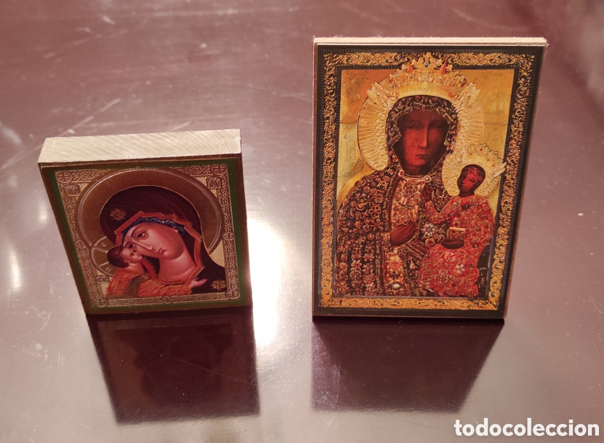 Antig&uuml;edades: Lote de dos iconos ortodoxos - Foto 1
