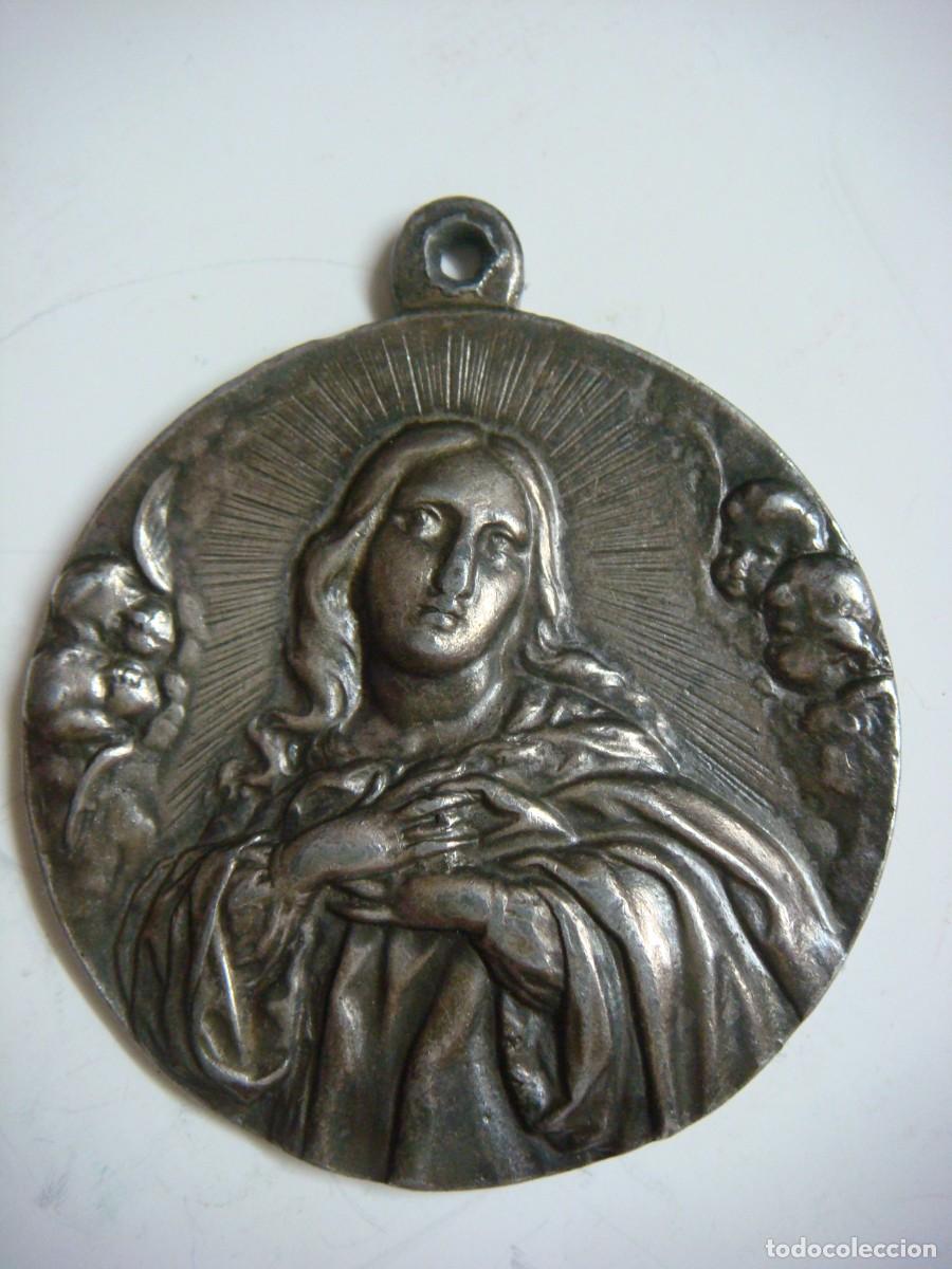 Antig&uuml;edades: MEDALLA DE VIRGEN INMACULADA-CAJ-N&ordm;-1 - Foto 1