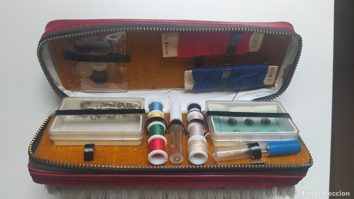 Antig&uuml;edades: CEPILLOS COSTURERO DE VIAJE - Foto 3