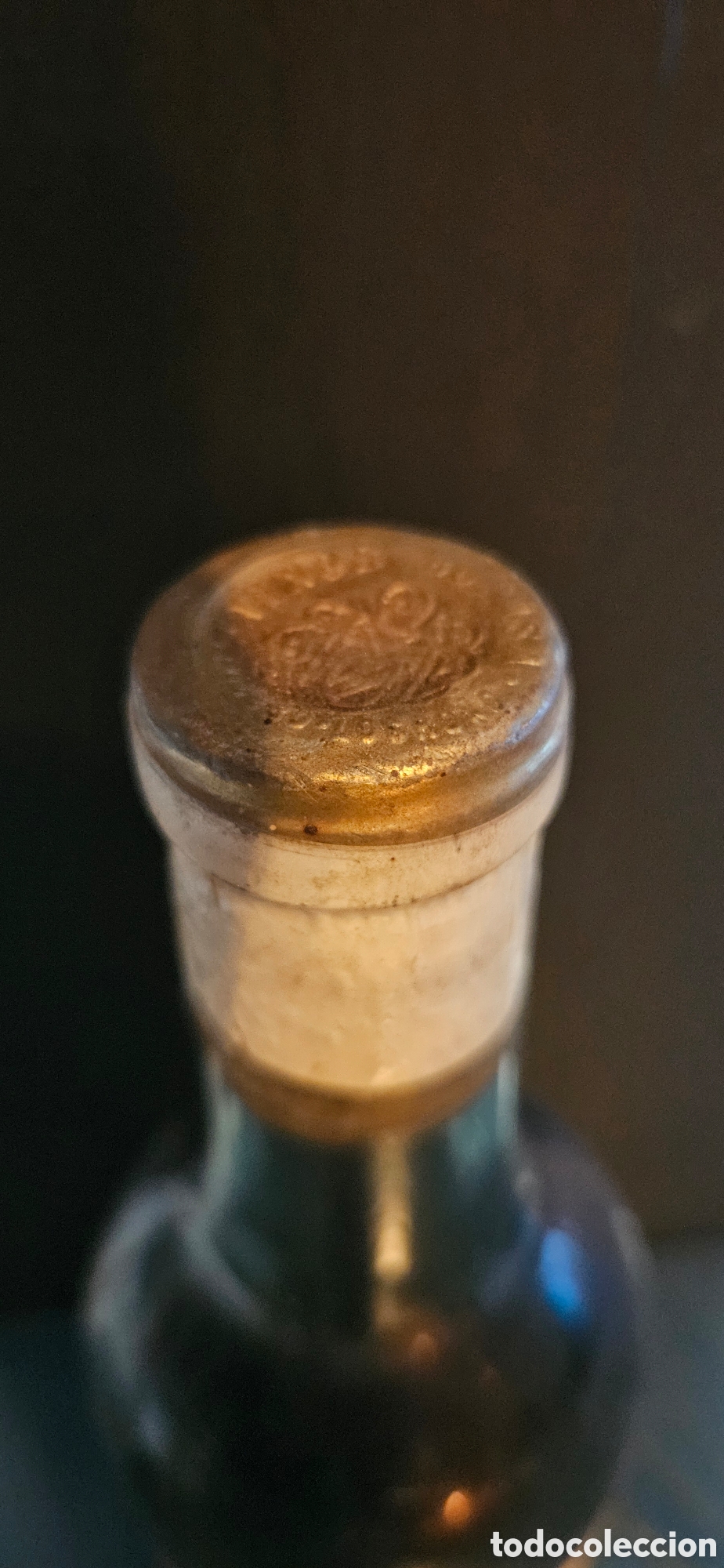 Antig&uuml;edades: Botella vino Monte Real 1958 - Foto 8