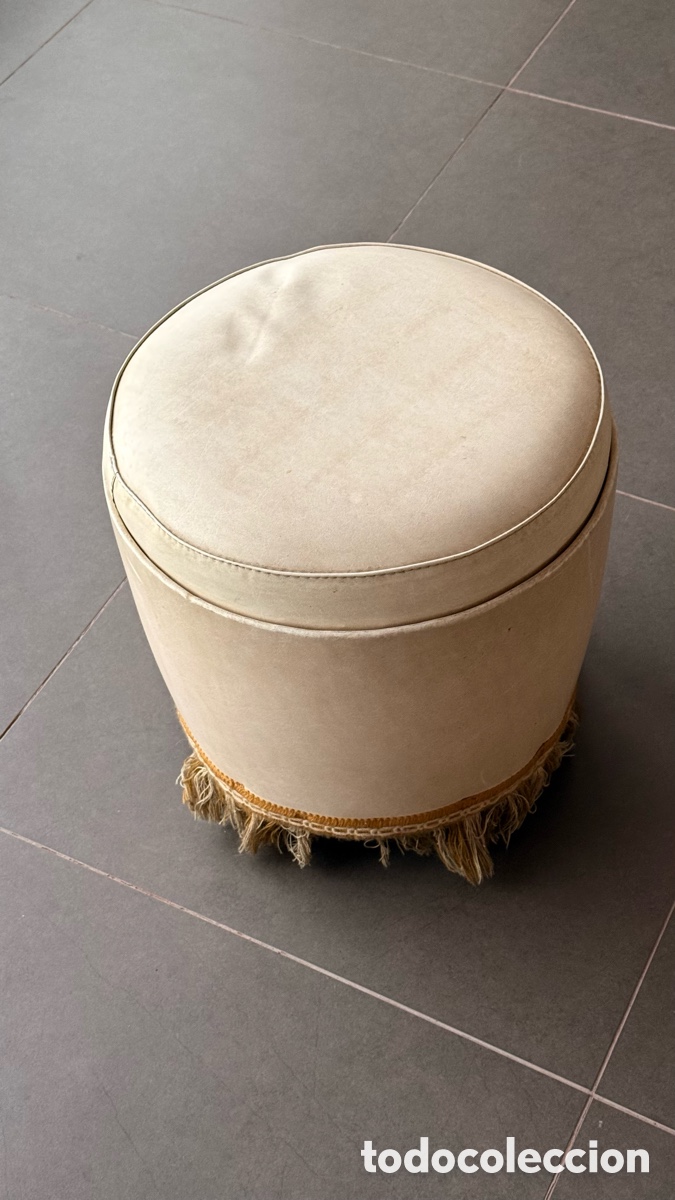 Antig&uuml;edades: Banqueta taburete tocador - Foto 1