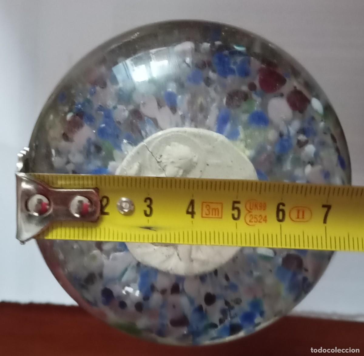Antig&uuml;edades: Pisapapeles de cristal de Murano - Foto 4